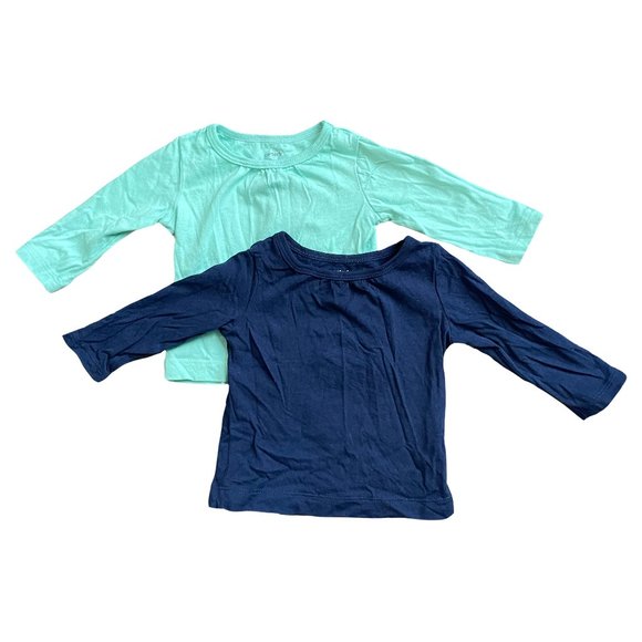 Carter's Cotton Long Sleeve 2 Pack - 3 Months - Picture 1 of 1